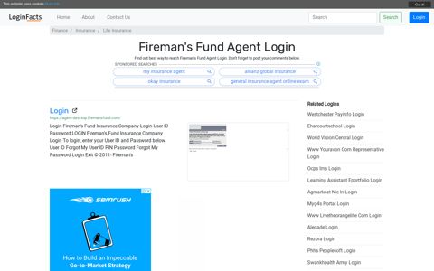 Fireman's Fund Agent Login - Login - LoginFacts