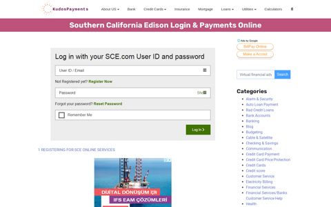 Southern California Edison Login & Payments Online ...