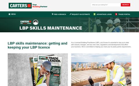 LBP Skills Maintenance | CARTERS