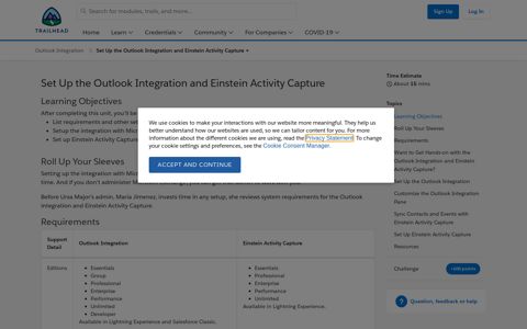 Set Up the Outlook Integration and Einstein Activity Capture ...