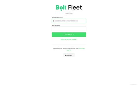 Login - Fleet Owner Portal - Manage Bolt drivers, vehicles and ...
