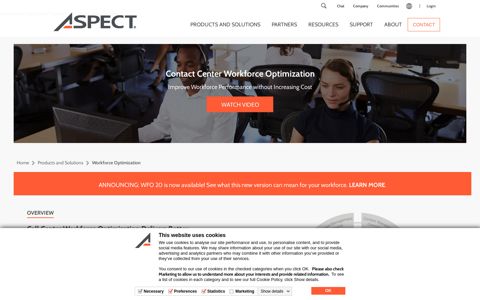 Workforce Optimization | Aspect - Aspect Software