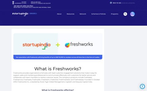 freshworks - Startup India