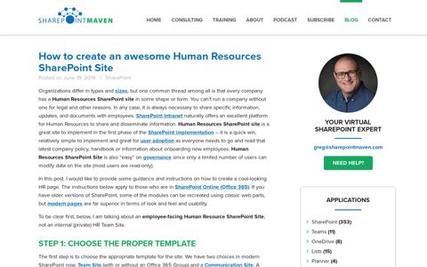 How to create an awesome Human Resources SharePoint Site