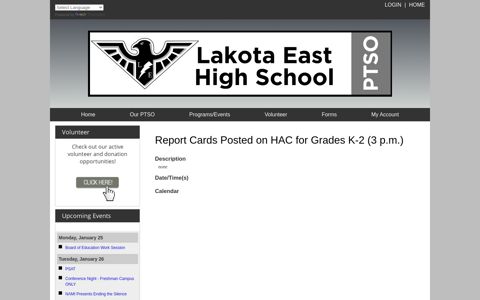 Report Cards Posted on HAC for Grades K-2 (3 pm) - Lakota ...