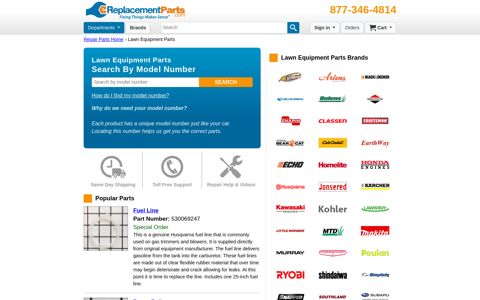 Lawn Equipment Parts - eReplacementParts.com