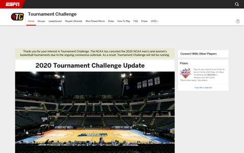 Tournament Challenge - ESPN - Fantasy - ESPN.com