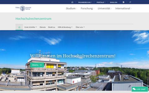 HRZ | Hochschulrechenzentrum - Philipps-Universität Marburg
