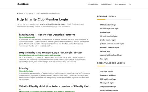 Icharity Club Nigeria Login - iLoveLogin ❤️ Official Login ...