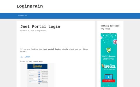 jnet portal login - LoginBrain