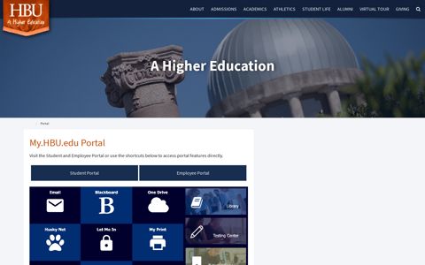 Portal | Houston Baptist University