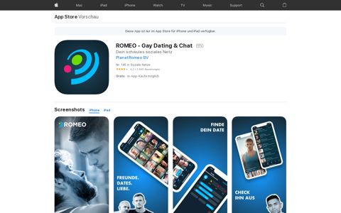 ‎ROMEO - Gay Dating & Chat im App Store