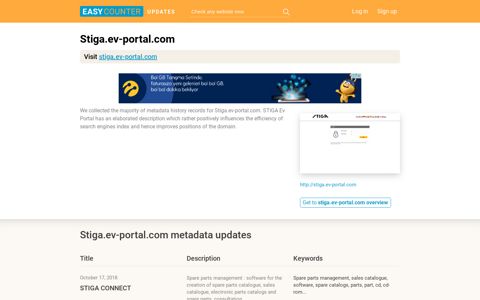 Stiga.ev-portal.com - Easy Counter