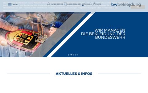 BW Bekleidungsmanagement GmbH: Home