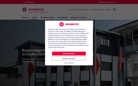 Standorte - Johanniter