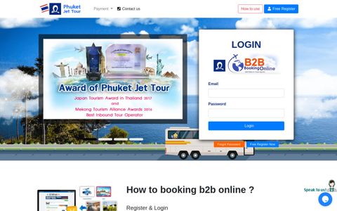 B2B Online Booking - Phuket Jet Tour Co., Ltd.
