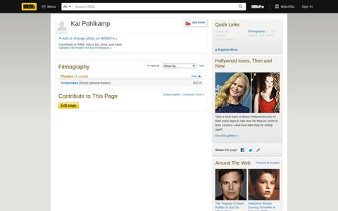 Kai Pohlkamp - IMDb