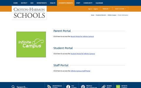 Infinite Campus / Portal Information