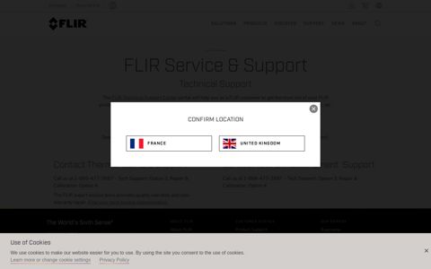 Service and Support | FLIR Systems