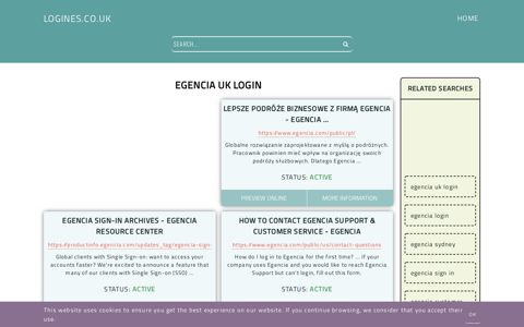 egencia uk login - General Information about Login - Logines.co.uk