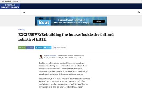 Rebuilding the house: Inside the fall and rebirth of EBTH ...