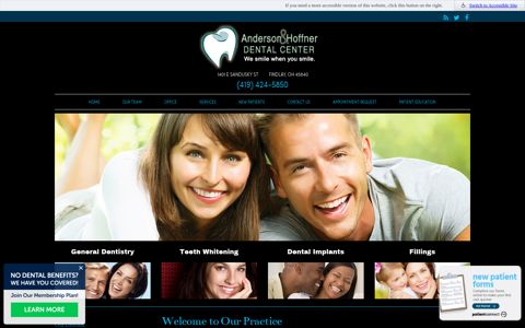 Anderson Dental Center in Findlay, OH: Family Dentist