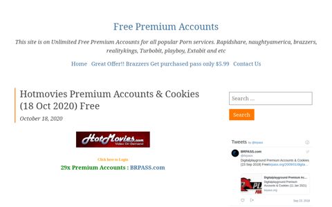 Hotmovies Premium Accounts