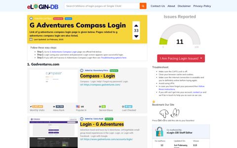 G Adventures Compass Login - штыефпкфь login 0 Views