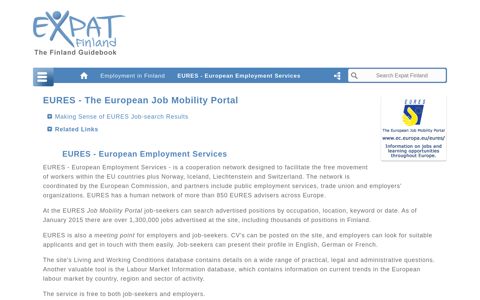 EURES European Job Mobility Portal: 1000's of jobs in Finland