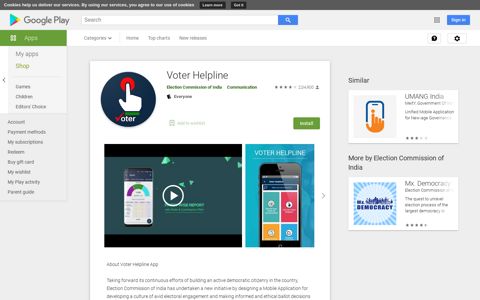 Voter Helpline – Apps on Google Play