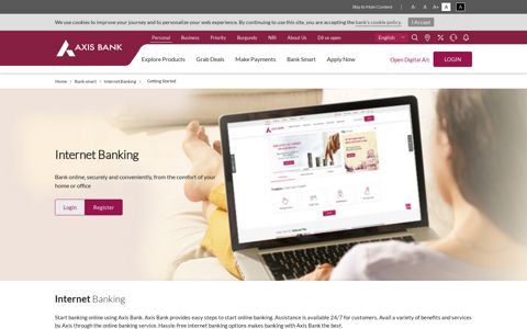 Internet Banking - Bank Online, Securely and ... - Axis Bank