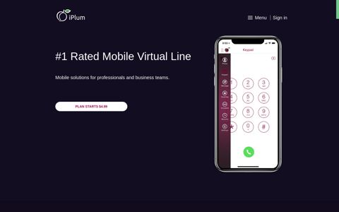 iPlum: The #1 Choice for Business Phone Line Solutions