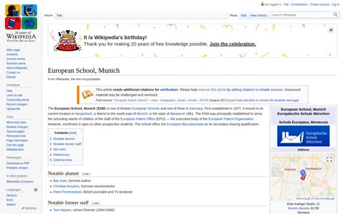 European School, Munich - Wikipedia