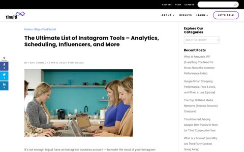 The Ultimate List of Instagram Tools - Analytics, Scheduling ...