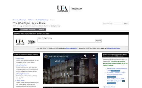 Home - The UEA Digital Library - LibGuides at University of ...