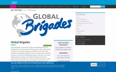 Global Brigades | Imperial College Union