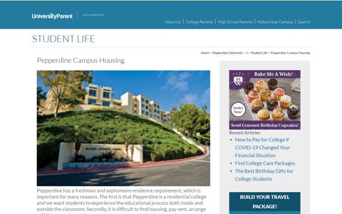 Student Life | Pepperdine Campus Housing Resources for ...