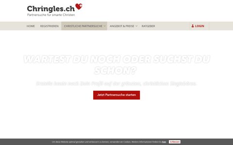 Sag hallooh zu über 3000 christlichen Singles | Chringles.ch