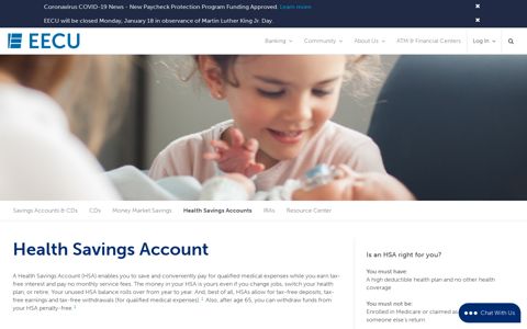 Health Savings Account - EECU