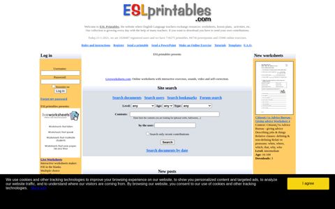 ESL Printables: English worksheets, lesson plans and other ...