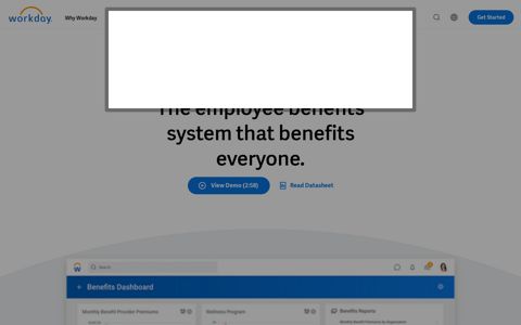 Employee Benefits Administration Software | Workday