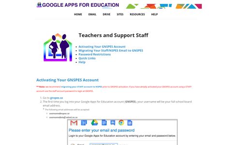 Teachers and Support Staff - CBVRSB Google Apps For ...