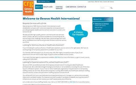 Welcome to Geneva Health International