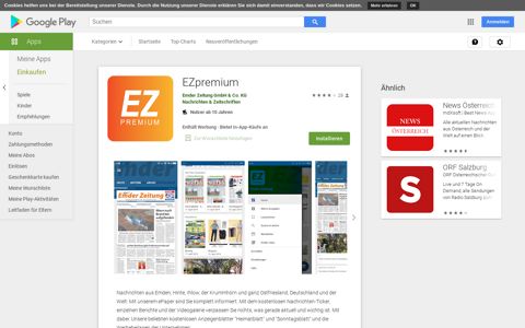 EZpremium – Apps bei Google Play