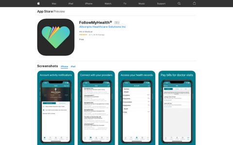 ‎FollowMyHealth® on the App Store