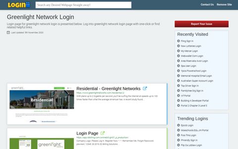 Greenlight Network Login - Loginii.com