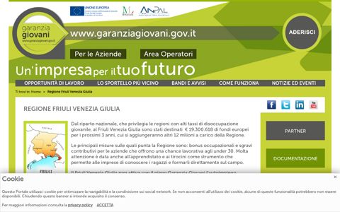 Friuli Venezia Giulia - Garanzia Giovani