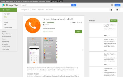 Libon - International calls - Apps on Google Play