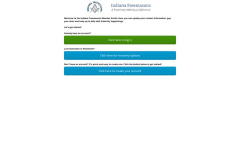 Indiana Freemasons Member Portal