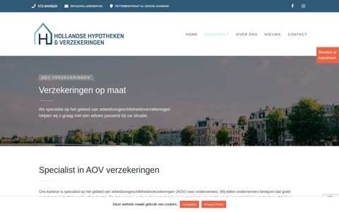 AOV verzekering – Hollandse Hypotheken en Verzekeringen